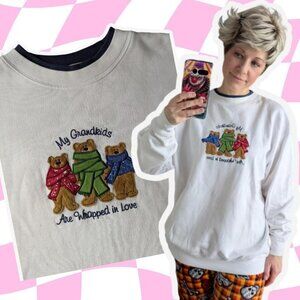 Teddy Bear Sweatshirt / Grandma Sweatshirt